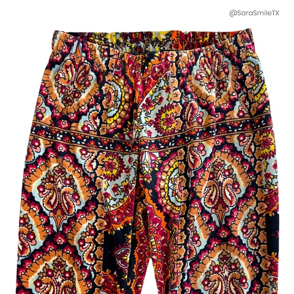 BILLABONG - Gypsy Den - Boho Print Plush Velvet Leggings - Picture 4 of 12